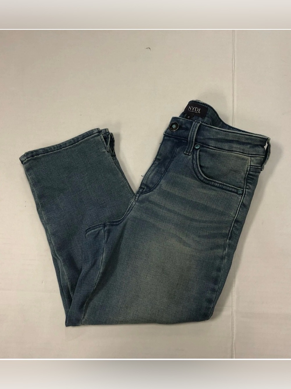 NYDJ Lift Tuck Technology Women’s Denim Capris Size 0
